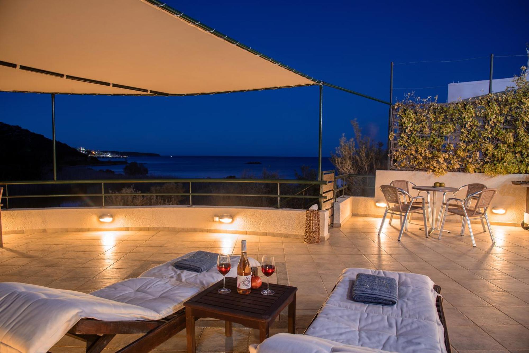 Coastal Dream Beachview Jacuzzi& Sauna Amoudara  Esterno foto
