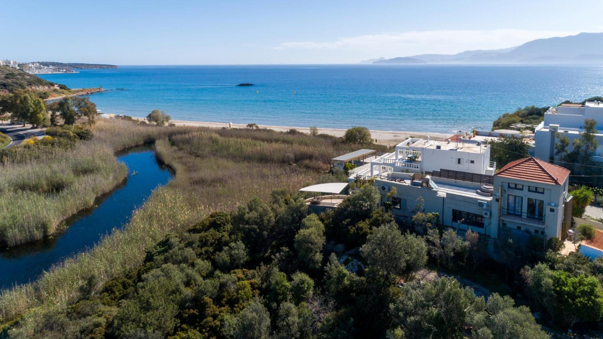 Coastal Dream Beachview Jacuzzi& Sauna Amoudara  Esterno foto