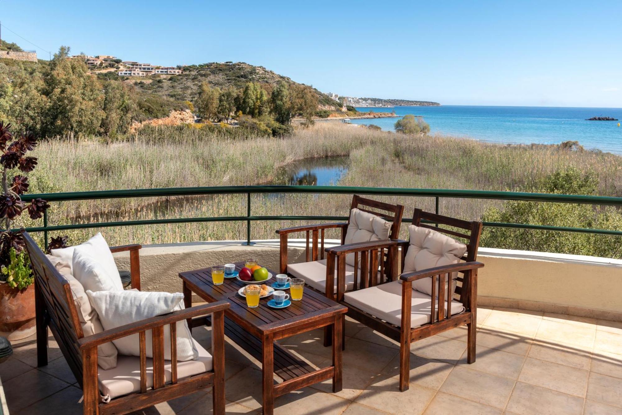 Coastal Dream Beachview Jacuzzi& Sauna Amoudara  Esterno foto