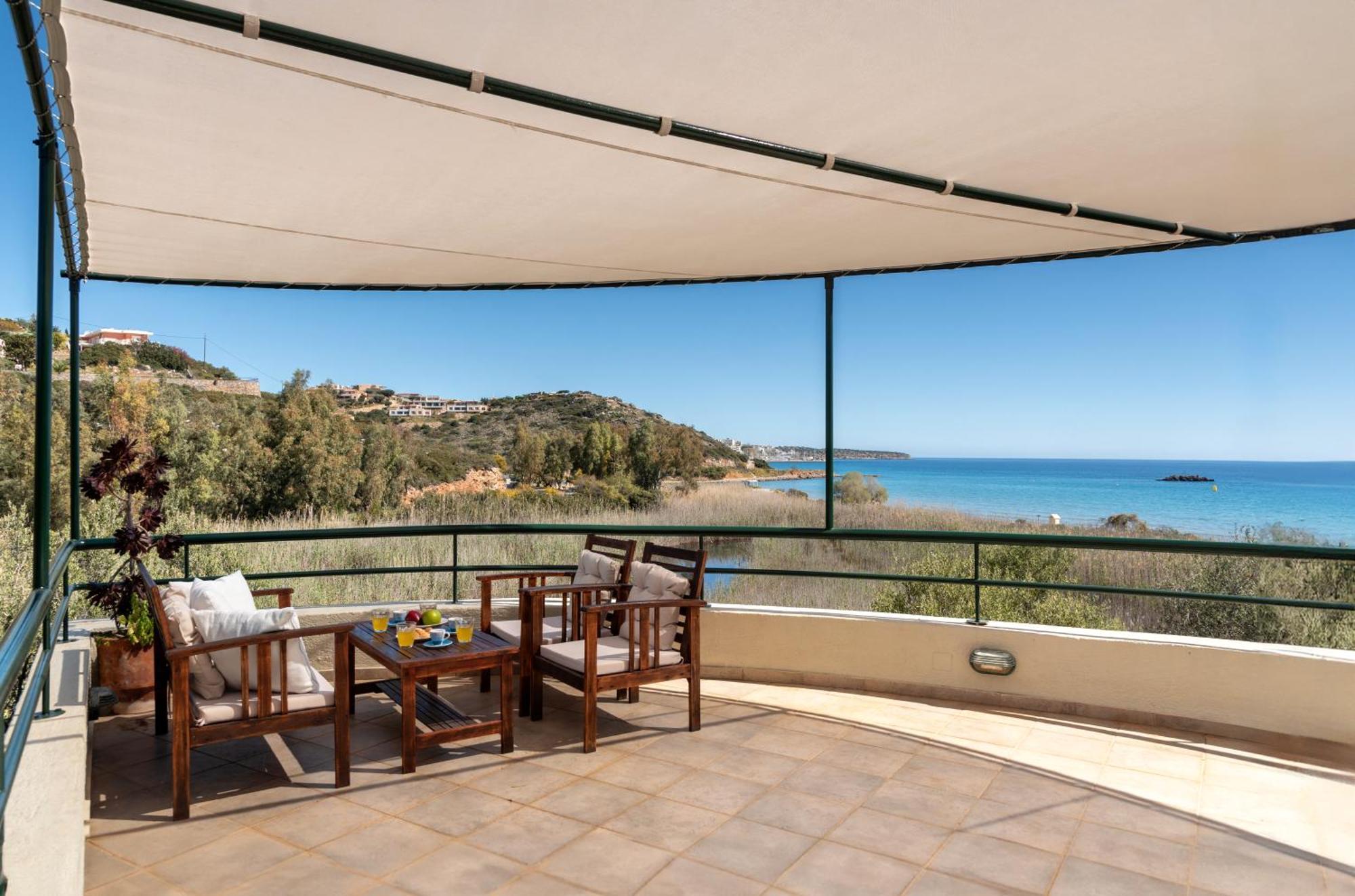 Coastal Dream Beachview Jacuzzi& Sauna Amoudara  Esterno foto
