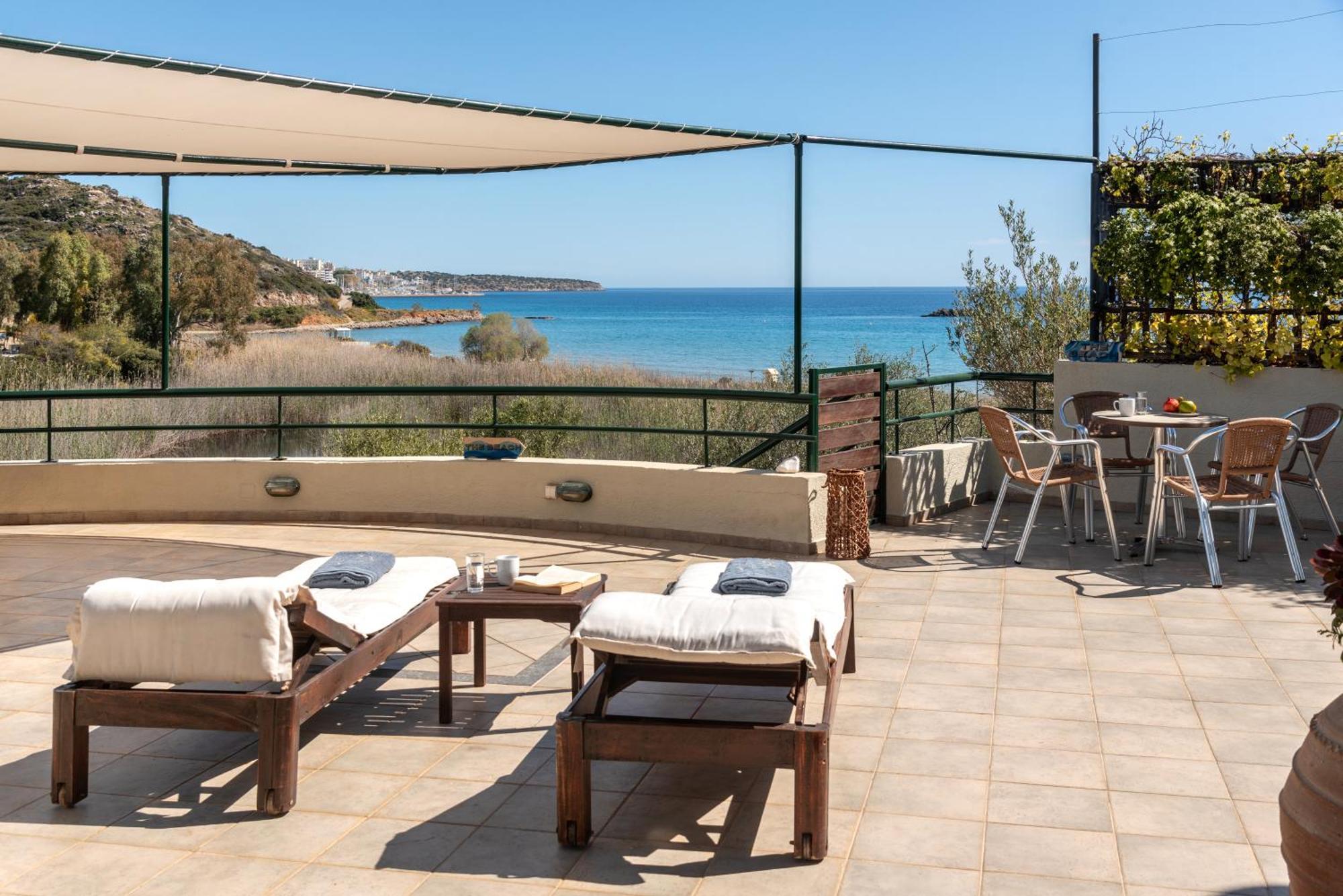 Coastal Dream Beachview Jacuzzi& Sauna Amoudara  Esterno foto