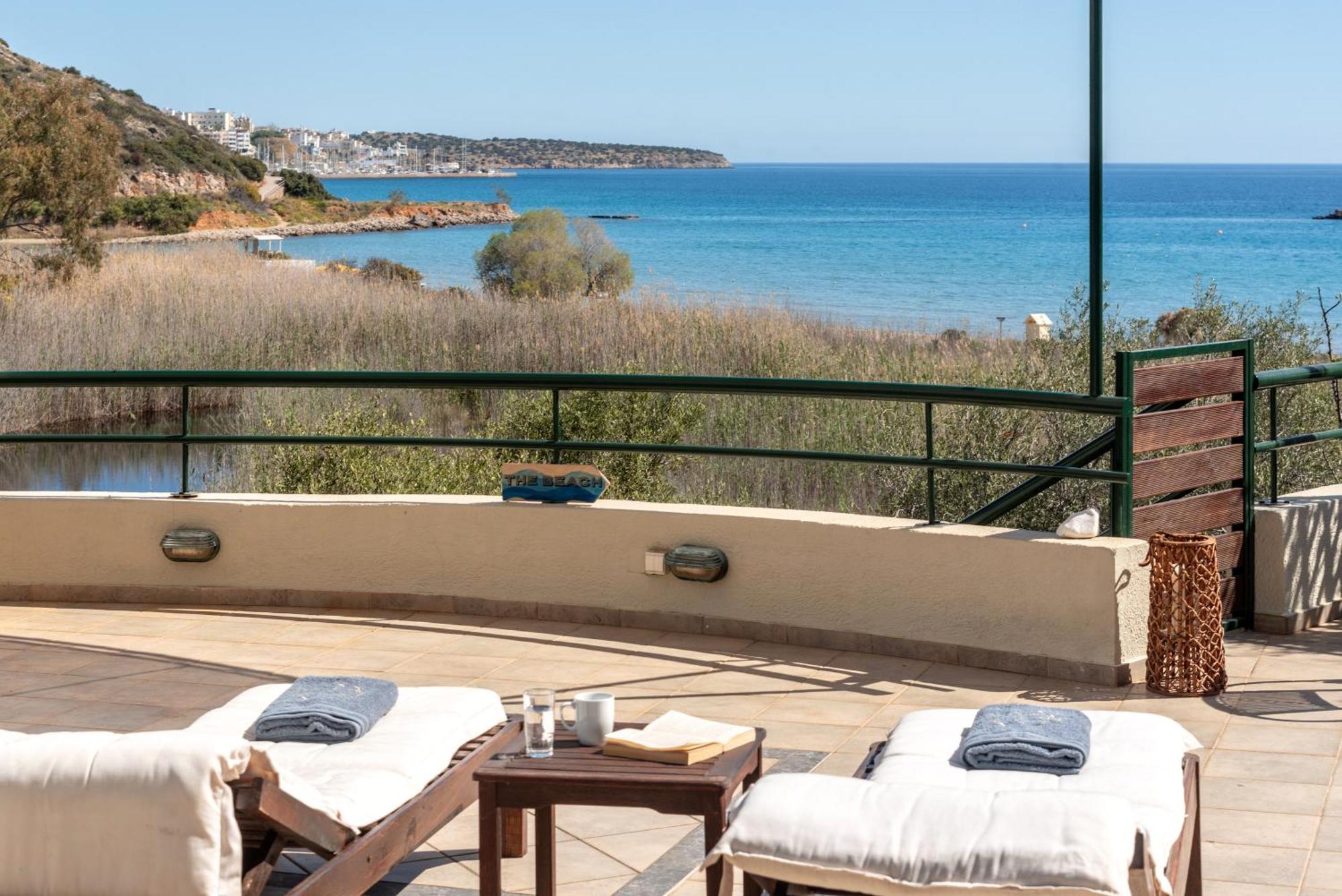 Coastal Dream Beachview Jacuzzi& Sauna Amoudara  Esterno foto