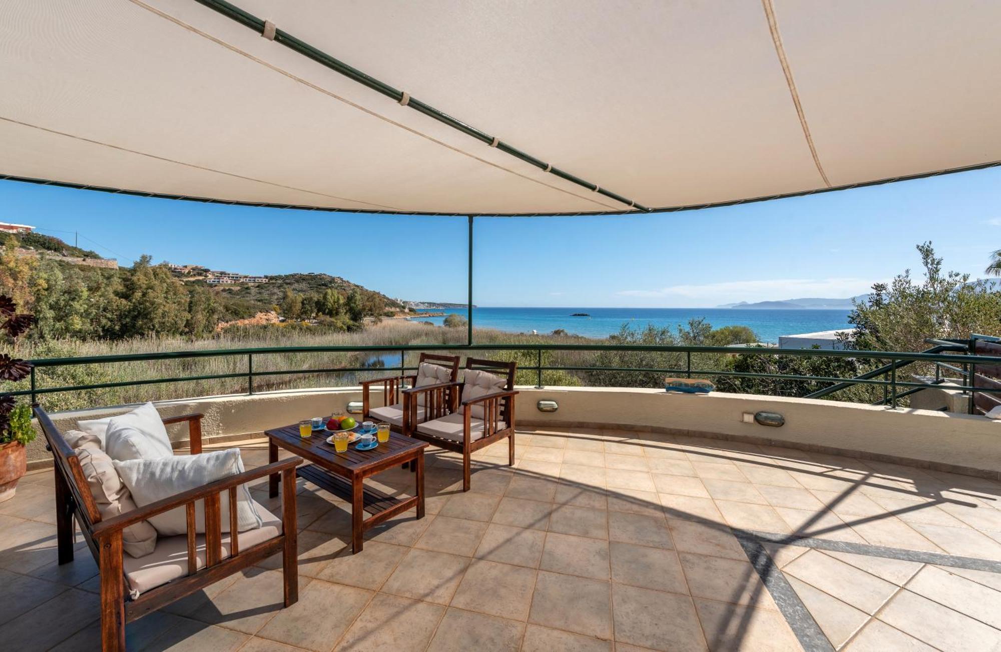 Coastal Dream Beachview Jacuzzi& Sauna Amoudara  Esterno foto
