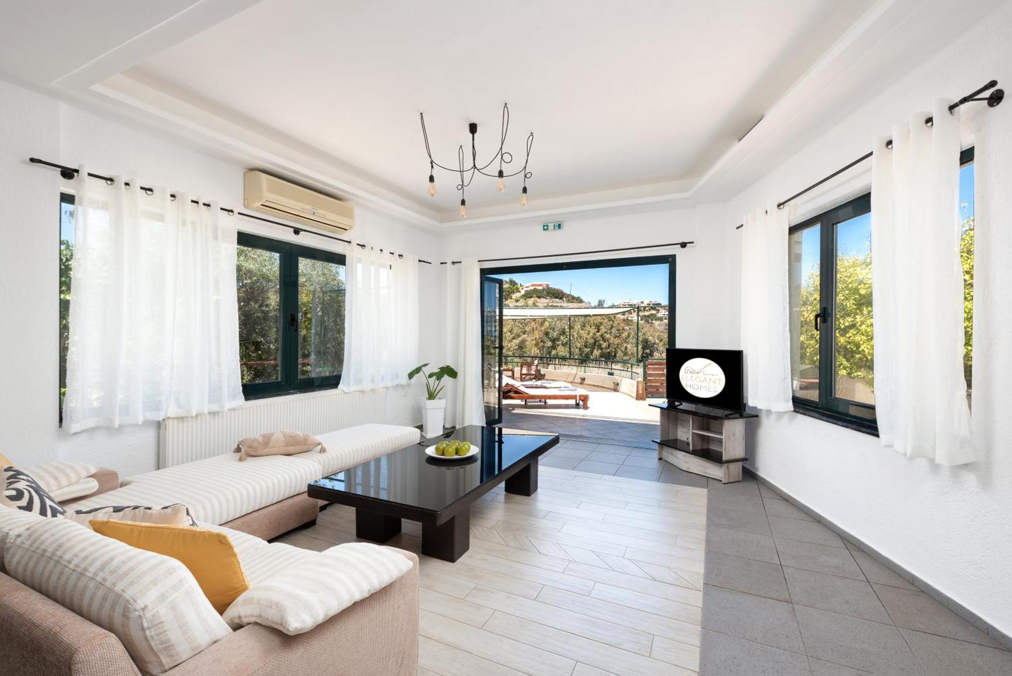 Coastal Dream Beachview Jacuzzi& Sauna Amoudara  Esterno foto