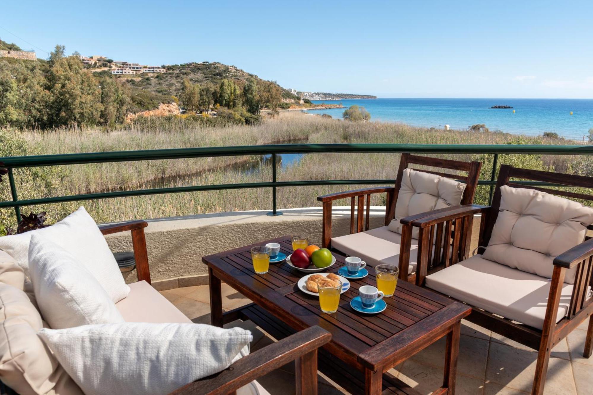 Coastal Dream Beachview Jacuzzi& Sauna Amoudara  Esterno foto