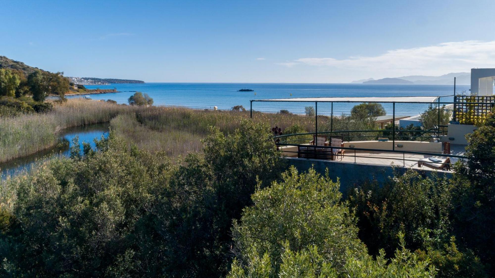 Coastal Dream Beachview Jacuzzi& Sauna Amoudara  Esterno foto