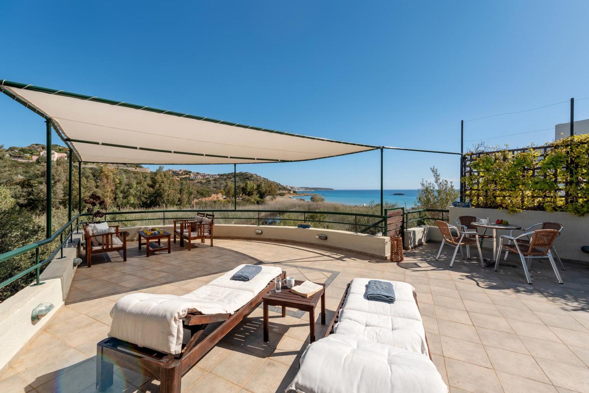Coastal Dream Beachview Jacuzzi& Sauna Amoudara  Esterno foto